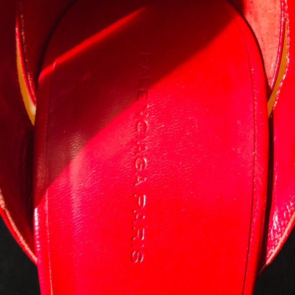 💕Authentic Balenciaga Pelle S Cuoio Sandals💕 - Picture 4 of 6